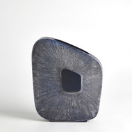 Studio A Offset Square Scratch Vase - Ink - Wide