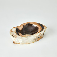 Studio A Petrified Bowl - Beige - Black
