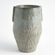 Studio A Pinch Pot Vase - Reactive Seafoam - Lg