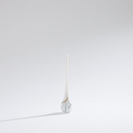 Studio A Pollock Bulb Vase - White - Sm