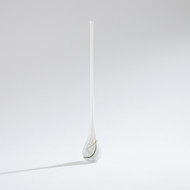 Studio A Pollock Bulb Vase - White - XLg