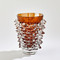 Studio A Porcupine Vase - Dark Amber - Tall