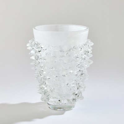 Studio A Porcupine Vase - White - Tall