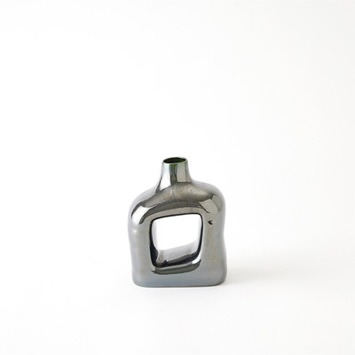 Studio A Porto Vase - Reactive Silver - Med