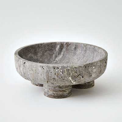 Studio A Priory Low Bowl - Titanium