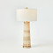 Studio A Quarry Table Lamp - Travertine