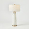 Studio A Quarry Table Lamp - White Marble