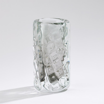 Studio A Quilted Vase - Grey - Tall