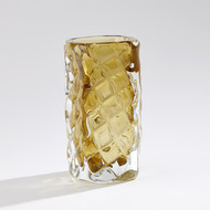 Studio A Quilted Vase - Moss Green - Tall