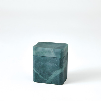 Studio A Raggio Alabaster Box - Black - Green - Sm