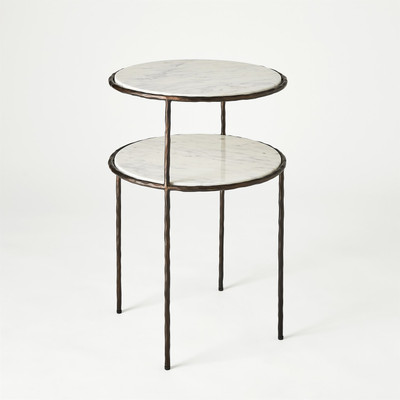 Studio A Registrar Tiered Table - Bronze