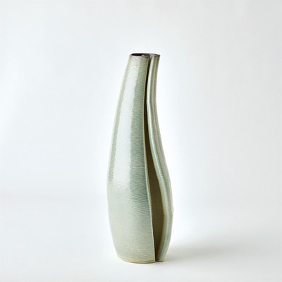 Studio A Rift Vase - Washed Green - Lg