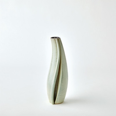 Studio A Rift Vase - Washed Green - Sm