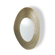 Studio A Saturn Mirror - Antique Gold - Med