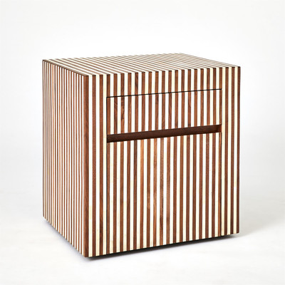 Studio A Sienna Filing Cabinet - Walnut - Bone