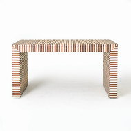 Studio A Sienna Writing Desk - Walnut - Bone