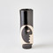 Studio A Simple Face Vase - Black w - Natural Design