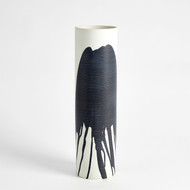 Studio A Splatter Vase - Ink - Lg