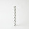 Studio A Spotted Tube Vase - White w - Black Spots - Med