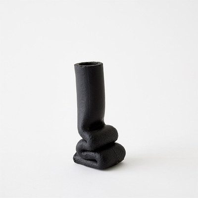 Studio A Squoze Vase - Black - Sm