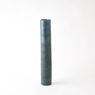 Studio A Teeter Vase - Reactive Blue - Med