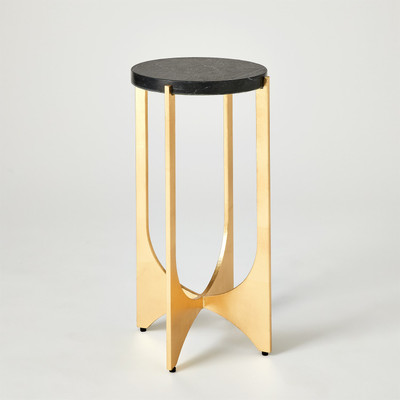 Studio A Tempest Table - Gold Leaf