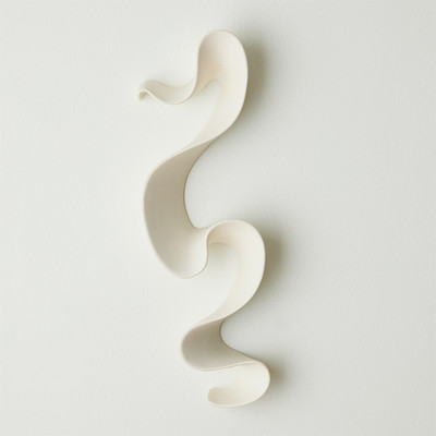 Studio A Tempest Wall Ribbon - White - XLg
