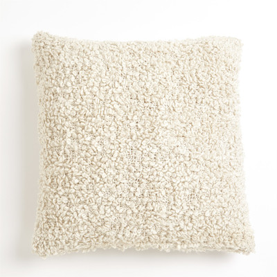 Studio A Textured Boucle Pillow - Natural