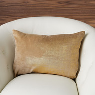 Studio A Thunder Lumbar Pillow - Gold Leaf