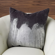 Studio A Thunder Pillow - Silver Leaf