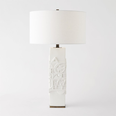 Studio A Totem Lamp - Matte White