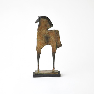 Studio A Trojan Horse Sculpture
