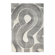 Studio A Wander Rug - Cream - Charcoal - 5 x 8