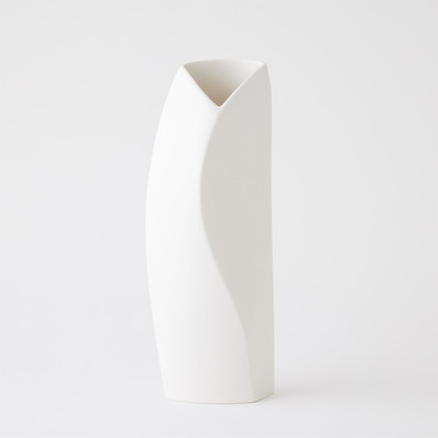 Studio A Willow Vase - White - Lg