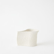 Studio A Windy Vase - Matte White - Sm