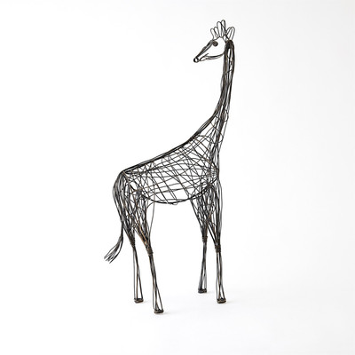 Studio A Wire Giraffe - Bronze - Lg