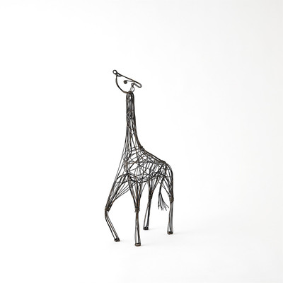 Studio A Wire Giraffe - Bronze - Sm