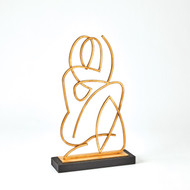 Studio A Wire Madonna - Antique Gold