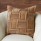 Studio A Woven Pillow - Taupe