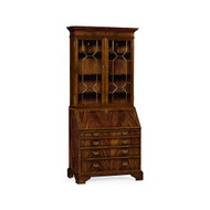 Jonathan Charles Buckingham Georgian Mahogany Secretary