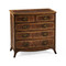 Jonathan Charles Buckingham Mahogany Bedside Chest of Drawers