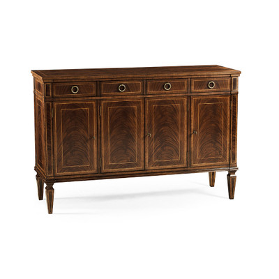 Jonathan Charles Buckingham Regency style Mahogany Credenza