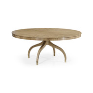Jonathan Charles Buckingham Round Bleached Walnut Dining Table