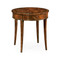 Jonathan Charles Buckingham Round Mahogany Side Table