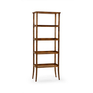 Jonathan Charles Casual Accents Country Walnut Etagere