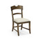 Jonathan Charles Casual Accents Dark Driftwood Planked Side Chair