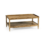 Jonathan Charles Casual Accents Medium Driftwood Cocktail Table