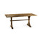 Jonathan Charles Casual Accents Medium Driftwood Dining Table 72"