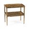 Jonathan Charles Casual Accents Medium Driftwood Side Table
