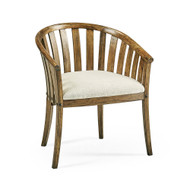 Jonathan Charles Casual Accents Medium Driftwood Tub Arm Chair